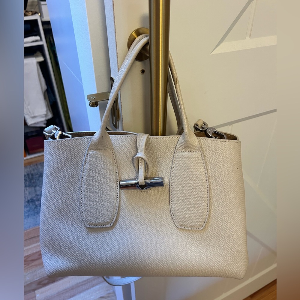 Longchamp  Handle Leather Crossbody bag